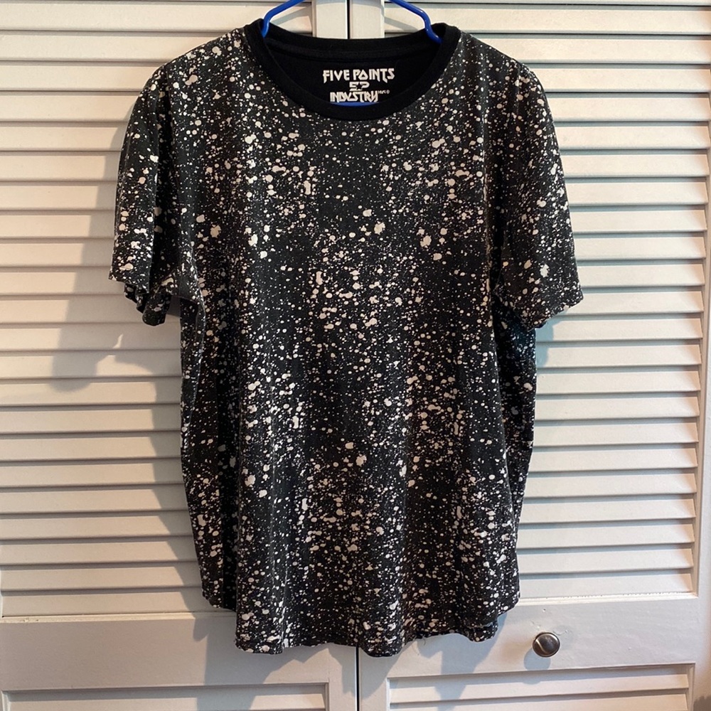 Bleach splatter tee